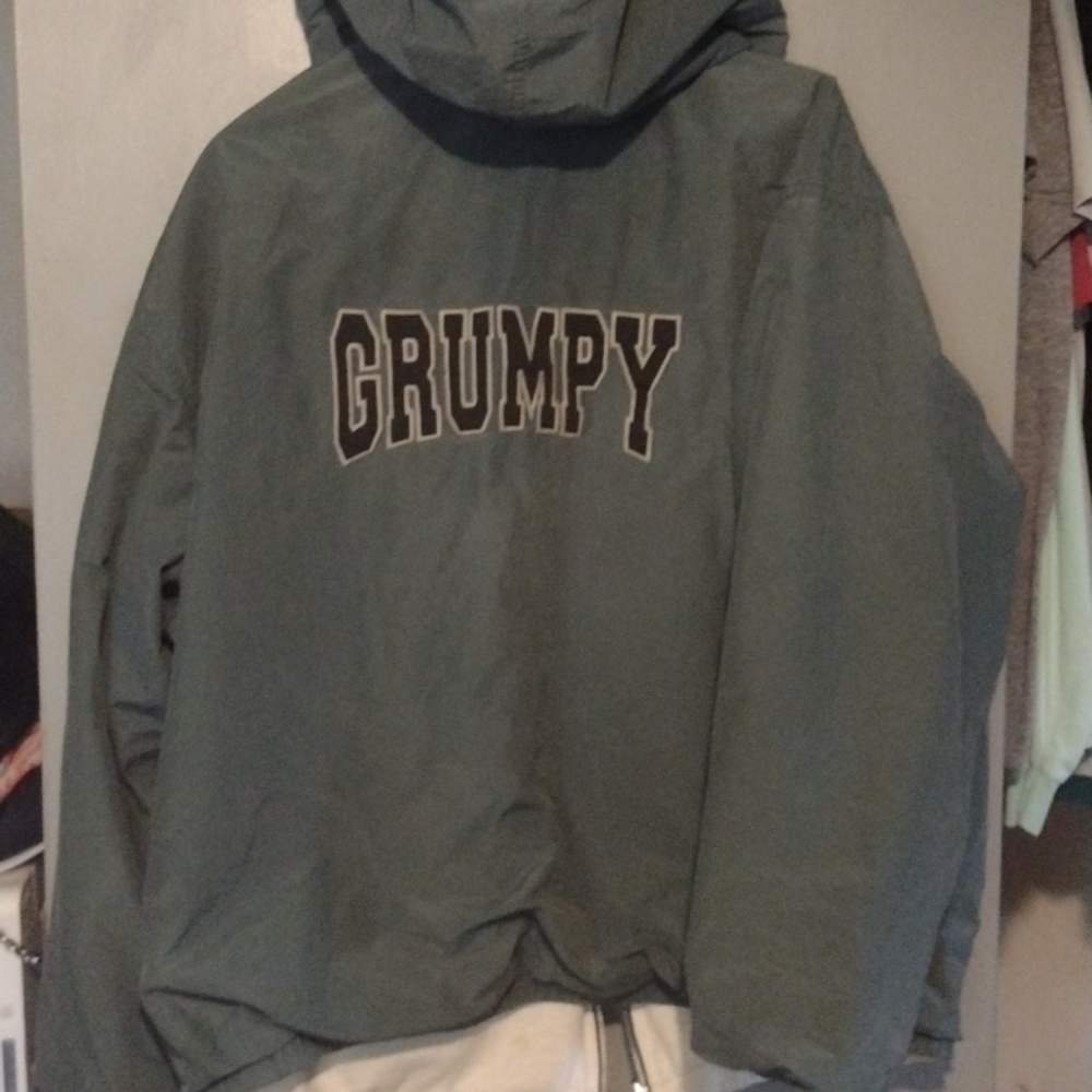 VINTAGE '90s Disney's grumpy reversible sweatshirt jacket size large